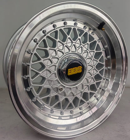 15" ZAXX LK1048 (15X7J/6-139) SILVER BBS