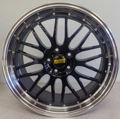 19" NDT OTA116 (19X8.5J/5-112) ET38 BLK+MLIP BBS