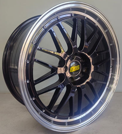 19" NDT OTA116 (19X8.5J/5-112) ET38 BLK+MLIP BBS