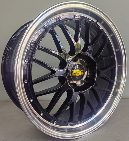 18" NDT OTA112 (18X8J/5-120) ET35 BLK+MLIP BBS