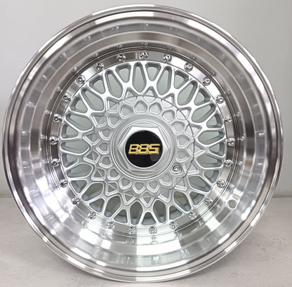 15" CONCEPT 2602-23 (15X8J/4X100/114) SIL BBS